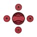 Cake Boss Decorating Tools 6-Piece Classic Linzer Cookie Cutter Set