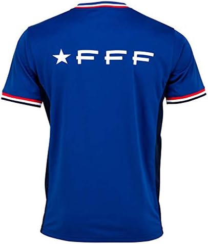 French Football Team Official Men's Football Jersey - Blue