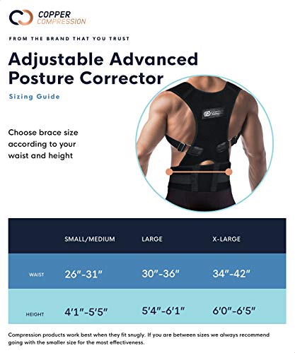 copper compression posture corrector