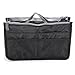 Women Travel Insert Handbag Organiser Purse Organizer Tidy Bag ,Black