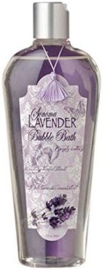 Sonoma Lavender, Lavender Bubble Bath, Relaxing Bath Bubbles with Essential Oils, Natural Bubble Bath for Adults and Kids, 12 oz.