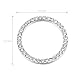 WINOMO Car Engine Start Stop Button Ring Crystal Bling Rhinestone Car Decor Accessories