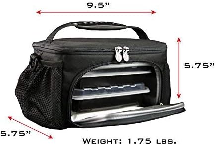 Aislador Fitness opaco ISO Mini bolsa de comida: Amazon.es: Salud y cuidado personal
