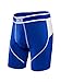 Saxx Kinetic Long Leg Cobalt/White L Mens Underwear
