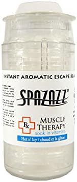 Spazazz SPZ-370 Muscle Therapy Hot N' ICY Instant Aromatic Escape Beads Jar, 1/2 oz