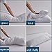 ELNIDO QUEEN Full Body Pillow for Adults-Soft Long Large Memory Fiber Bed Pillow Breathable Cooling -20X54inch