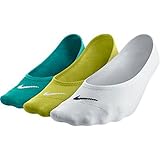 New Nike Women's 3 Pack Cotton Cushioned Low-Cut w/Moisture Mgt Socks