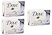 Dove White Bar Soap with Moisturizing Lotion Travel Size 2.6oz (Pack Of 3)