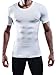 NELEUS Men's 3 Pack Compression Shirts,5011,White,2XL,EUR 3XL