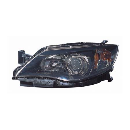 Subaru Impreza/WRX 2008-2011 Headlight Assembly Black (08 2.5i Model/09 2.5i/2.5i Premium Model) Driver Side (CAPA Certified)