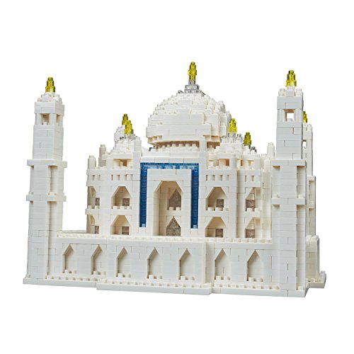 Nanoblock Taj Mahal Deluxe Building Set (2210 Piece)