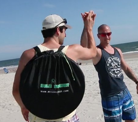 3 BULZiBUCKET+Blue+Generation+Cornhole+Outdoor