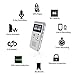 Voice Recorder, Digital Voice Recorder, eBoTrade 8GB Multifunctional Rechargeable Dictaphone, Audio MP3 Music Player with Mini USB Port