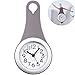 WINGOFFLY® Unique Design Silicone Waterproof Bathroom Kitchen Mini Clock (Grey)