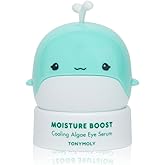 TONYMOLY Moisture Boost Cooling Algae Eye Serum – Hydrating & Soothing Korean Skincare with Algae, Hyaluronic Acid & Centella Asiatica, 15 g