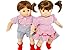 PINSTRIPE SET FOR BITTY TWINS AND BITTY BABY-15 INCH DOLL CLOTHES