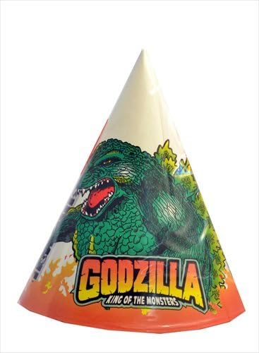Godzilla Vintage Cone Hats (8ct)