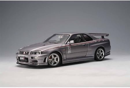 Nissan Nismo Skyline Gt R S Tune R34 S1 1 18 Sparkling Silver Autoart Diecast Models Vehicles Trains Remote Control Amazon Canada