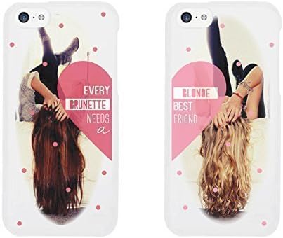 Every Brunette Needs Blonde Best Friend BFF Phone Cases for iphone 4, iphone 5, Case Cover For Ipod Touch 5 iphone 6, Case Cover For Ipod Touch 5 Galaxy S3, Galaxy S4, Galaxy S5, HTC M8, LG G3