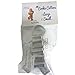 Gingerbread Man Cookie Cutters - Set of 2 Multipurpose Cutters, One 5-inch, One 3-inch