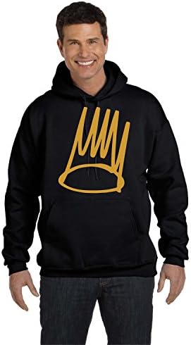 Dreamville Records Hoodie Sweatshirt J Cole Crown Logic Hooded Sweatshirt