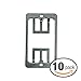 Mediabridge Low Voltage Mounting Bracket - 1 Gang (10 Pack)