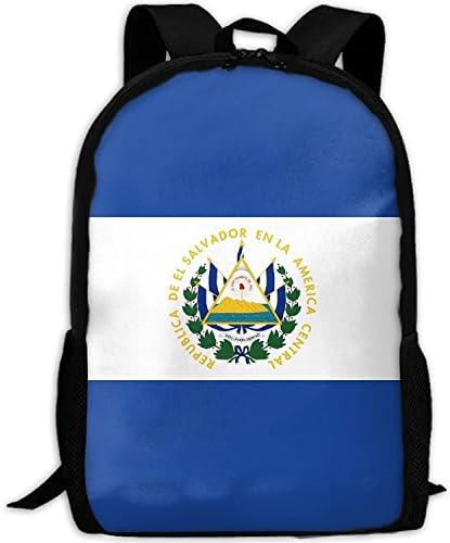 EMPEROR ARRIVE El Salvador Flag Fashion Outdoor Shoulders Bag Durable Travel Camping Backpack For Adult