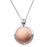 New Trend! For Misfit Shine 2 Necklace Stainless Steel Pendant (Pink)
