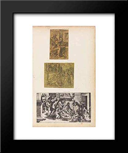 Anonymous Artist, Italian, 16th Century - 20x24 Framed Art by Museum Prints Titled: Holy Family