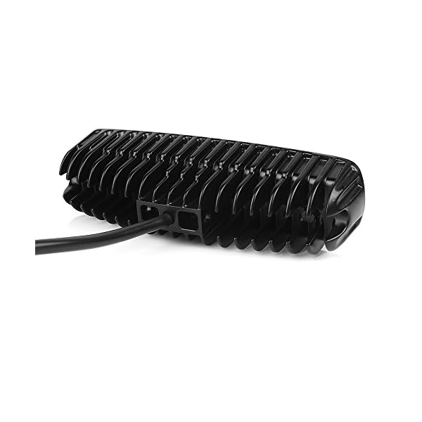 LTC-2-Pack-Black-Spreader-LED-DeckMarine-Lights-for-Boat-Flood-Light-12V-18W