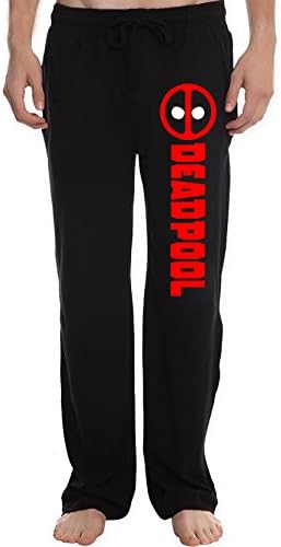 AMTT Men's deadpool superhero face Lounge Pajama Pants