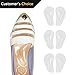 NANOOER Arch Support Insoles for Flat Feet, Plantar Fasciitis, Relieve Pain for Women and Men - 3 Pairs (Transparent)