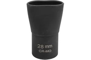 Scissor Jack Adapters, 1/2 Inch Scissor Jack Drill Socket Adapter Black Metal Scissor Jack Quick Drive for Jacks(28mm (VT1771