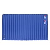 KingCamp Light Single/Double Outdoor Camping Sleeping Air Mattress Mat Pad Bed with Built-in Foot Pump