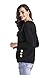 ONLYSHE Womens Casual Long Sleeve Round Neck Loose Solid Tops Tunic Blouse T-Shirt