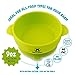 Baby & Toddler Feeding Set - 2 Pocket Food Catching Bibs, 2 Spoons, Placemat Suction Plate & Bowl | BPA Free Silicone | Safe for Children | Waterproof Spill Resistant Easy Cleaning