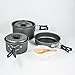OuterEQ Lightweight Outdoor Camping Cookware Backpacking Cooking Picnic Bowl Pot Pan Set (11pcs)thumb 1