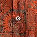 Johari West Men's Button-Down Short Sleeve Shirt, Indo Bay (Amber, Large)
