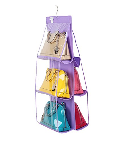 Onway pocket Hanging Handbag Organizer Handbag Organizer Clear Purse  Storage organizer