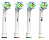 Generic New Replacement Toothbrush Heads for Oral B ProWhite, 4 Pack [4, 8, 12, 20 Packs Available]