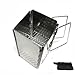 New Folding Charcoal Starter Stainless Steel Outdoor BBQ Grill Chimney Starter