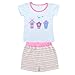 Girl and Doll Matching Outfit Clothes - Shorts and Shirt Set for Girl & Doll - Fits American Girl Dolls, Size 10