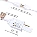 50Feet Bubble String Lights with 50 Clear Bubble Bulbs for Indoor Or Outdoor Commercial Decor, Warm White Globe String Lights Perfect for Backyard Garden Pergola Umbrella, White