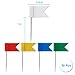 Yalis Push Pins Sets, 7 Kinds and Various Colors Thumb Tacks, 1/8-inch Colors Map Tacks and 3/8-inch Clear Pushpins for Office Work or Cork Board Decorations, 680-Count