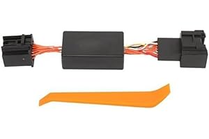 HogarTech for Auto Start Stop Eliminator for Jeep Wrangler JL JLU 2018-2023, 12V Plastic Replacement with Easy Installation