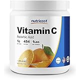 Nutricost Pure Ascorbic Acid Powder (Vitamin C) 1LB