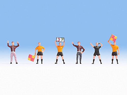 NOCH 15989 HO Scale 1:87 Referees and Trainers - 6 Figures