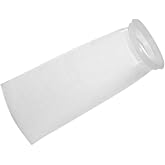 Honritone 7 Inch Ring by 32 Inch Long Felt Filter Sock Bags 1 Micron - Industry,Chemical, Water Liquid Filters -1Pack (1 Micron)