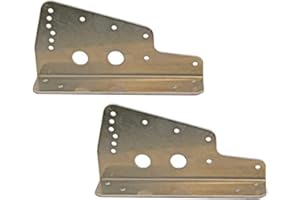 Kirkey Seat Mount Floor 3/16in Aluminum 2-pc