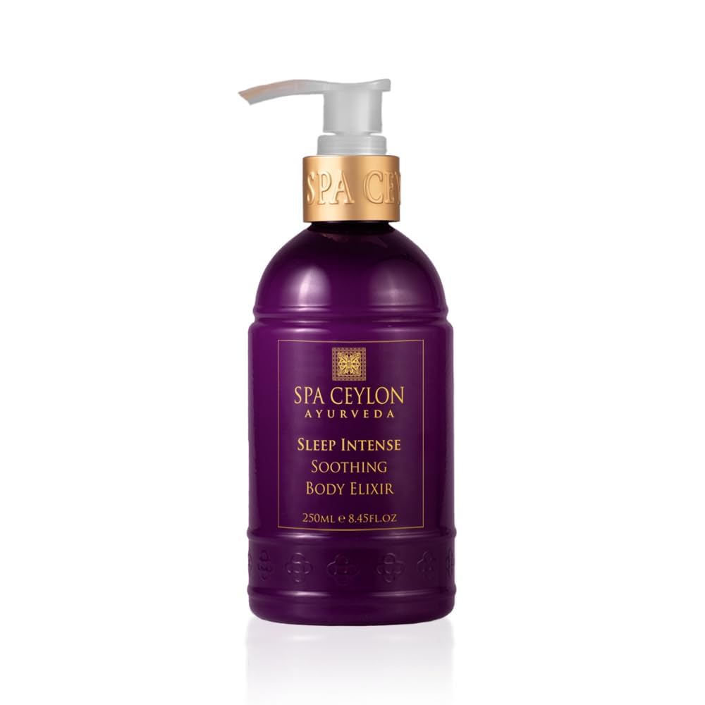 SPA CEYLON SLEEP INTENSE Soothing Body Elixir, Intense Hydration, Phthalate-Free, Reduces Skin Dryness, 100% Vegetarian, Suitable for all skin types